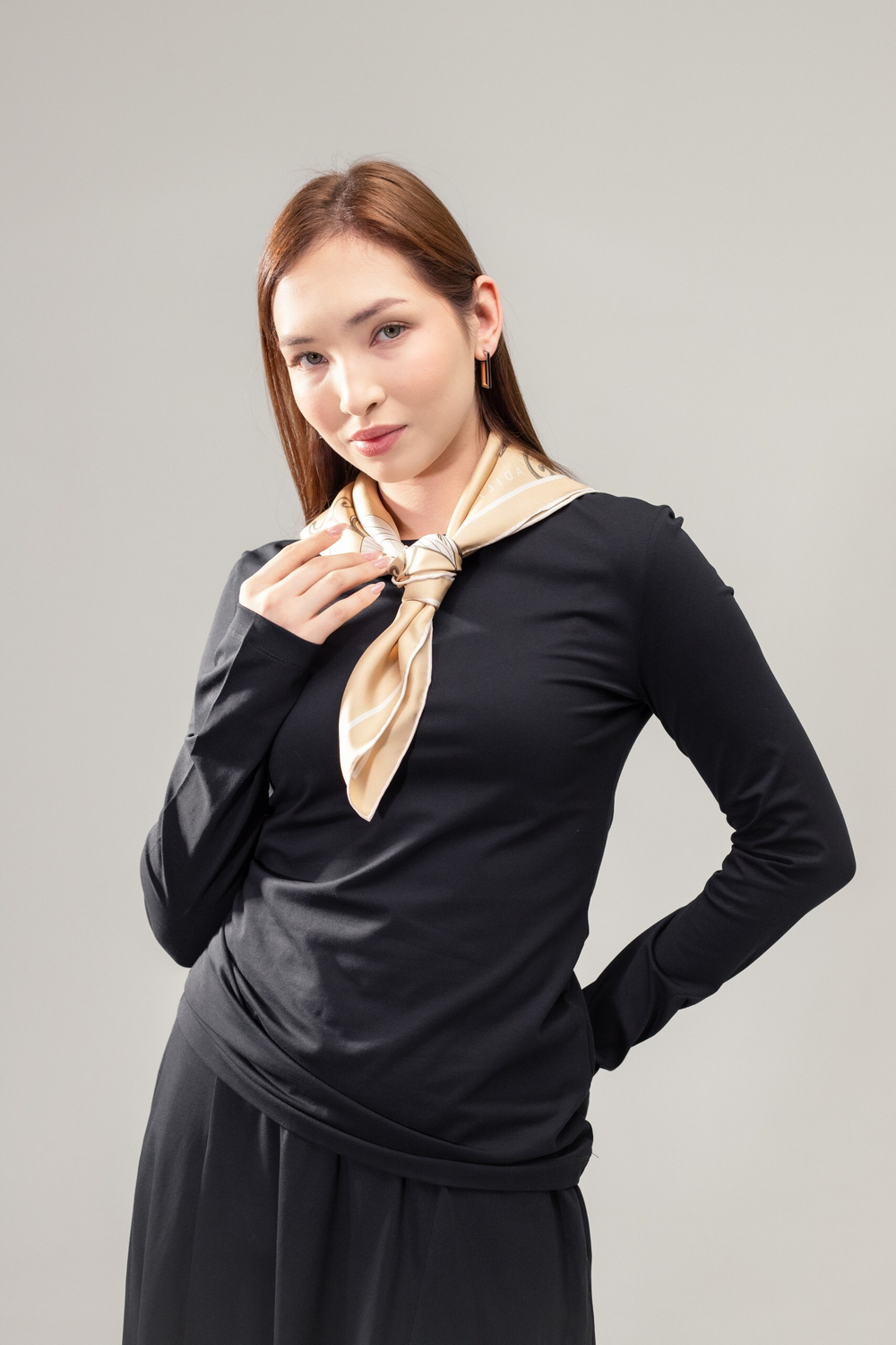 Платок, шелк