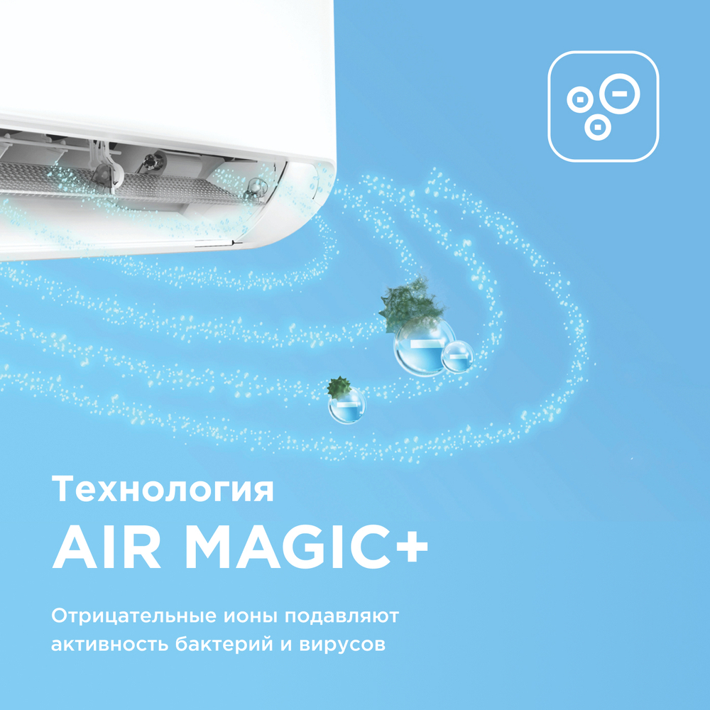 Настенная сплит-система Midea Breezeless E MSFE-09N8D6-I/MSFE-09N8D6-O