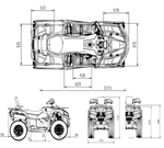 Квадрицикл Bizon YK450L EPS ПТС