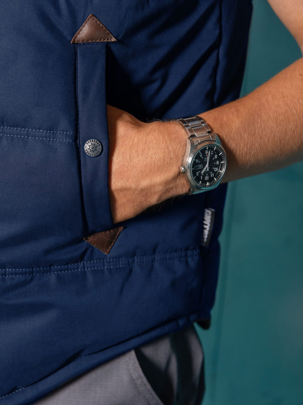 Жилетка Варгградъ мужская тёмно-синяя