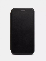 Чехол книжка Xiaomi Redmi 9С/10А с силиконовой вставкой black