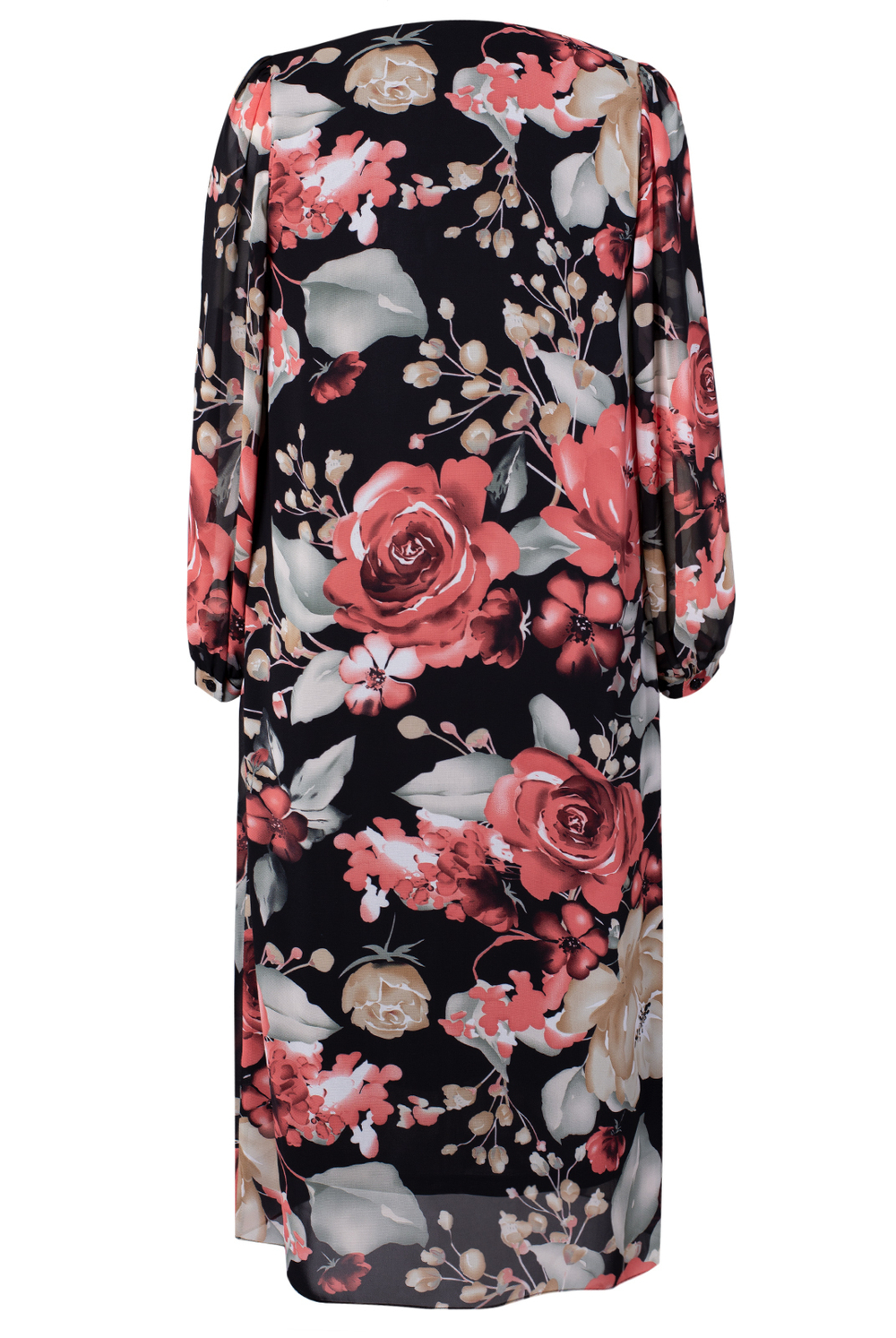 Платье женское 3857ВПА, розы #284Розб053857ВПА