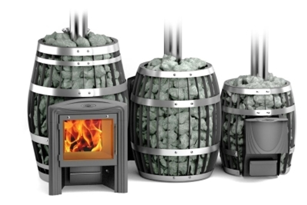 Печь банная Саяны II Carbon ДА ЗК