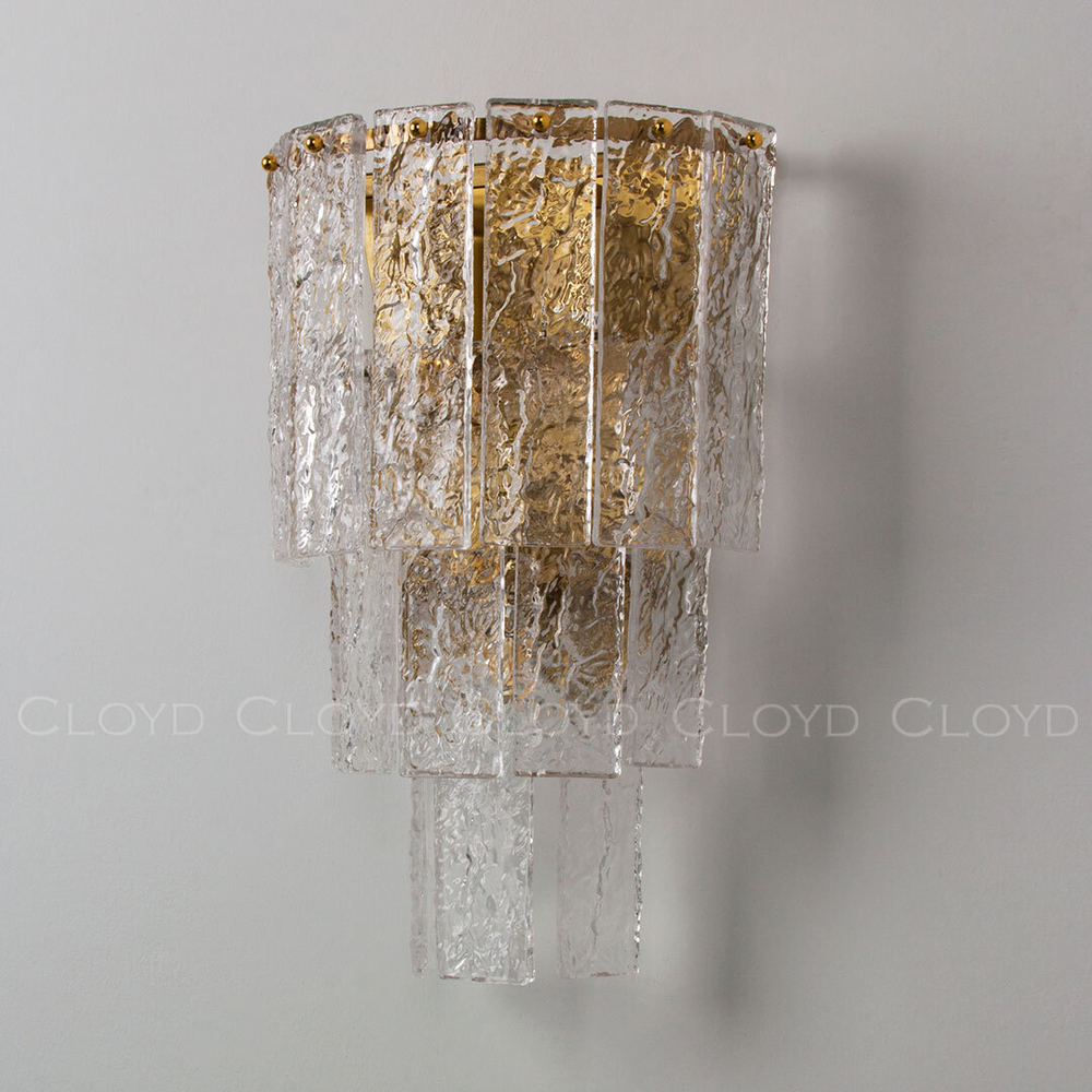 Бра Cloyd PARSIFAL-A W3 / выс. 35 см - латунь (арт.20093)