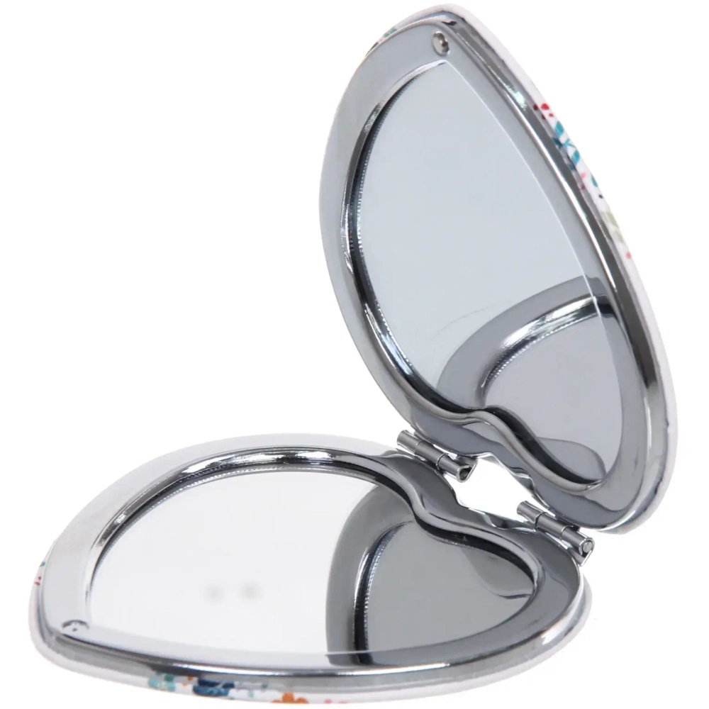 Зеркало косметическое двойное «ФРАТЕЛЛИ», котик, 7*7см (пакет с подвесом)