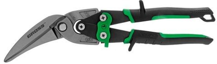 Ножницы по металлу Gross, 270мм, прямой и правый проходной рез