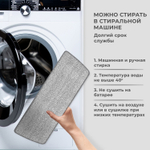 Насадки для швабры из микрофибры с объемным ворсом 41x14 см 2 шт. LAIMA (2 штуки в упаковке)
