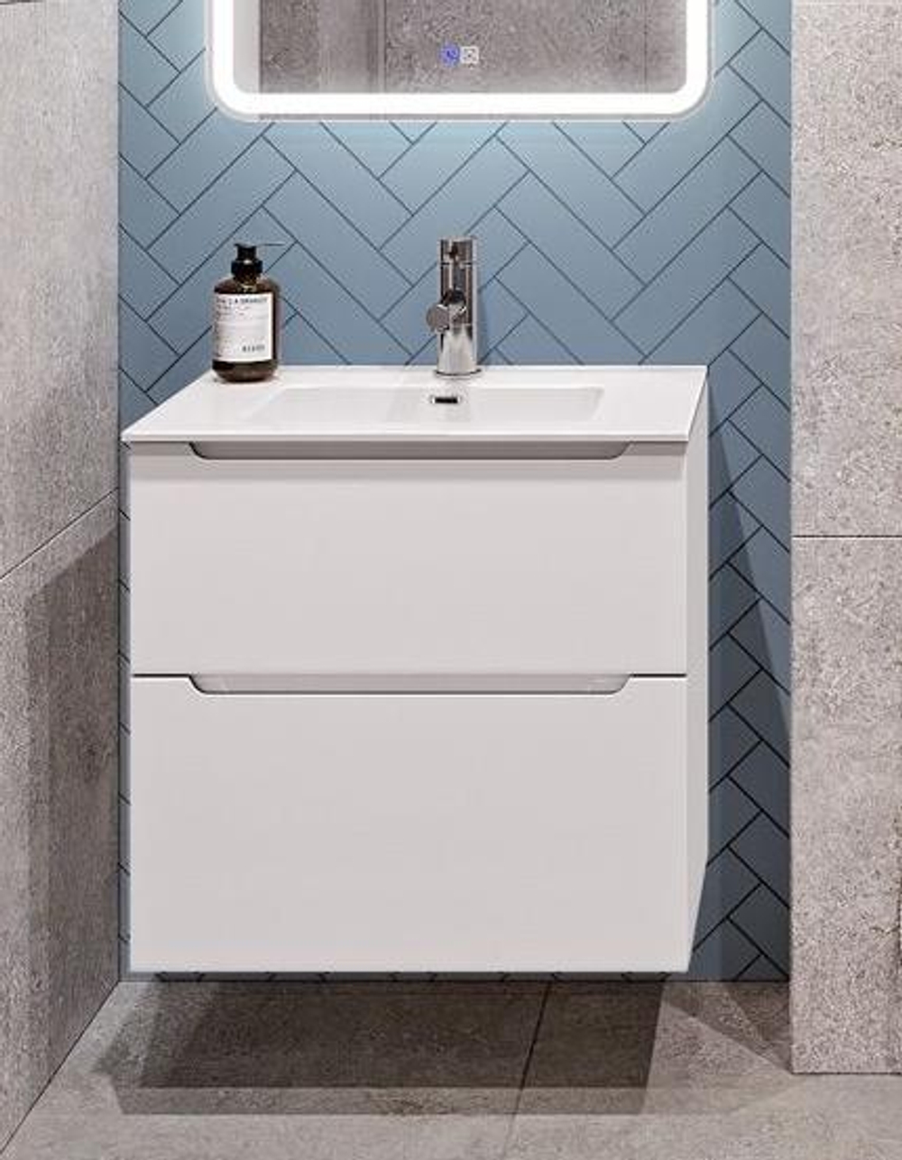 Мебель для ванной комнаты BelBagno ETNA-H60-700-2C-SO-BL-P+BB700ETL