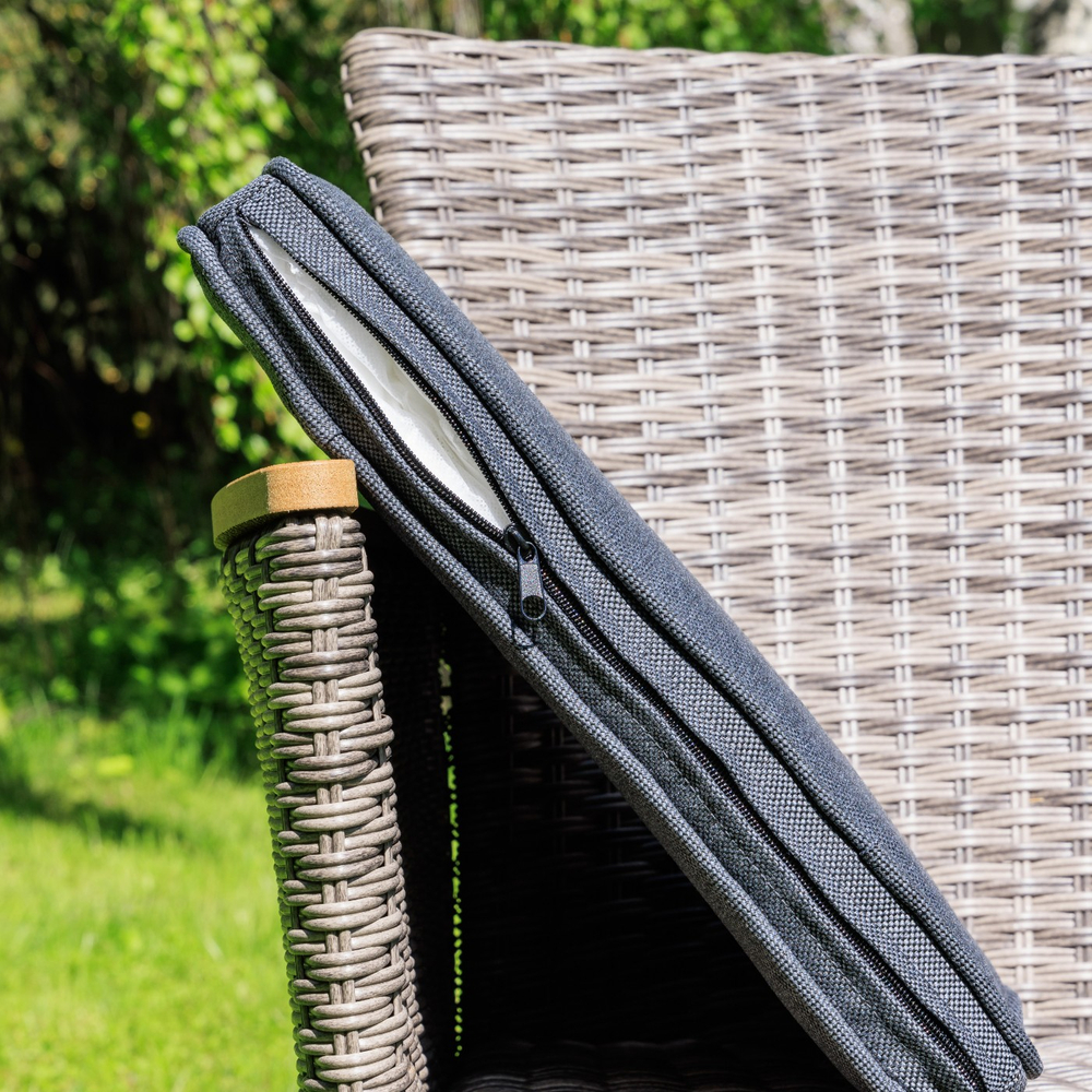 Обеденное кресло ROYAL FAMILY AMELIA серое