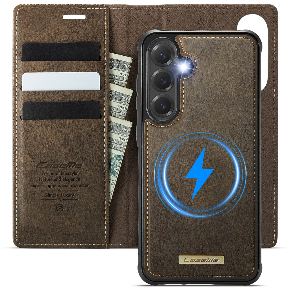 Чехол-кошелек CaseMe 2 in 1 MagSafe Samsung Galaxy S24