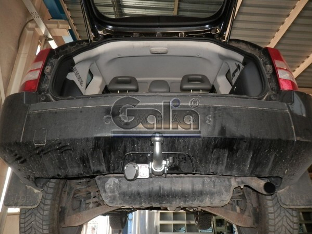 Фаркоп оцинкованный Galia J012A для Jeep Compass MK 2006-2011, Jeep Liberty 2006-2011(паспорт и сертификат в комплекте)(без электрики)