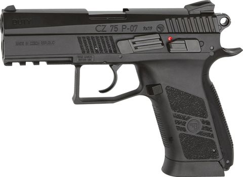 Пистолет пневматический ASG CZ-75 P-07 DUTY  металл/черный (артикул 16726)