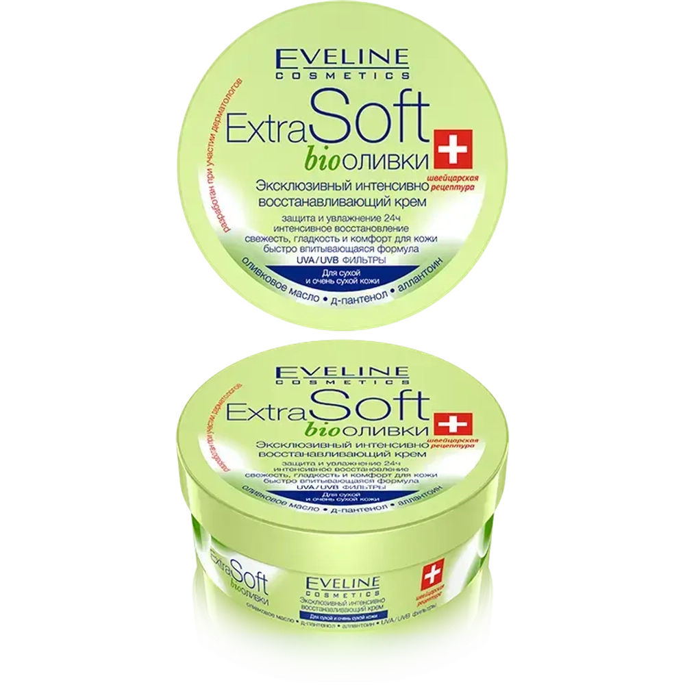 Крем Evelina Extra Soft Оливки интенсивно восстанавливающий 200мл