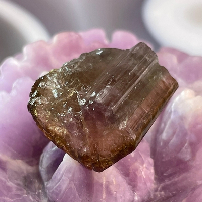 33809 Турмалин Арбузный необработанный 25,9мм