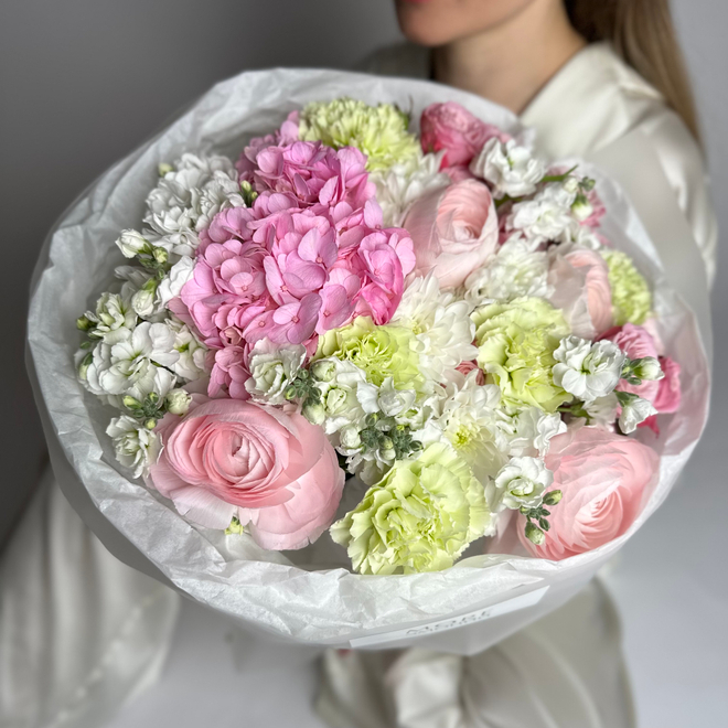 Авторский букет Зефир