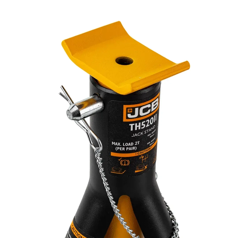 Подставка ремонтная с упорной пятой 2т (h min 265mm, h max 365mm) JCB JCB-TH52011