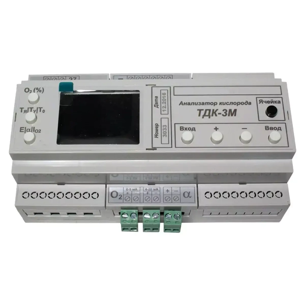 ТДК-3М анализатор кислорода (кислородомер) дымовых отходящих газов стационарный