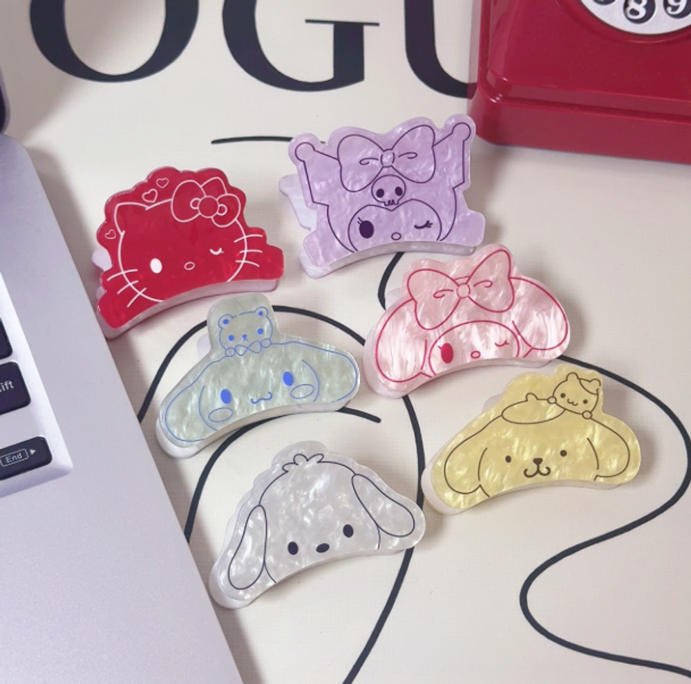 Крабик для волос "Glossy Sanrio"