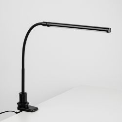 Настольный светильник ЭРА NLED-509-8W-BK светодиодный на струбцине черный | Светодиодные настольные лампы