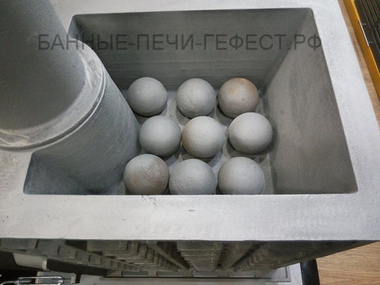 Комплект чугунных ядер ф 70 (8 шт.)