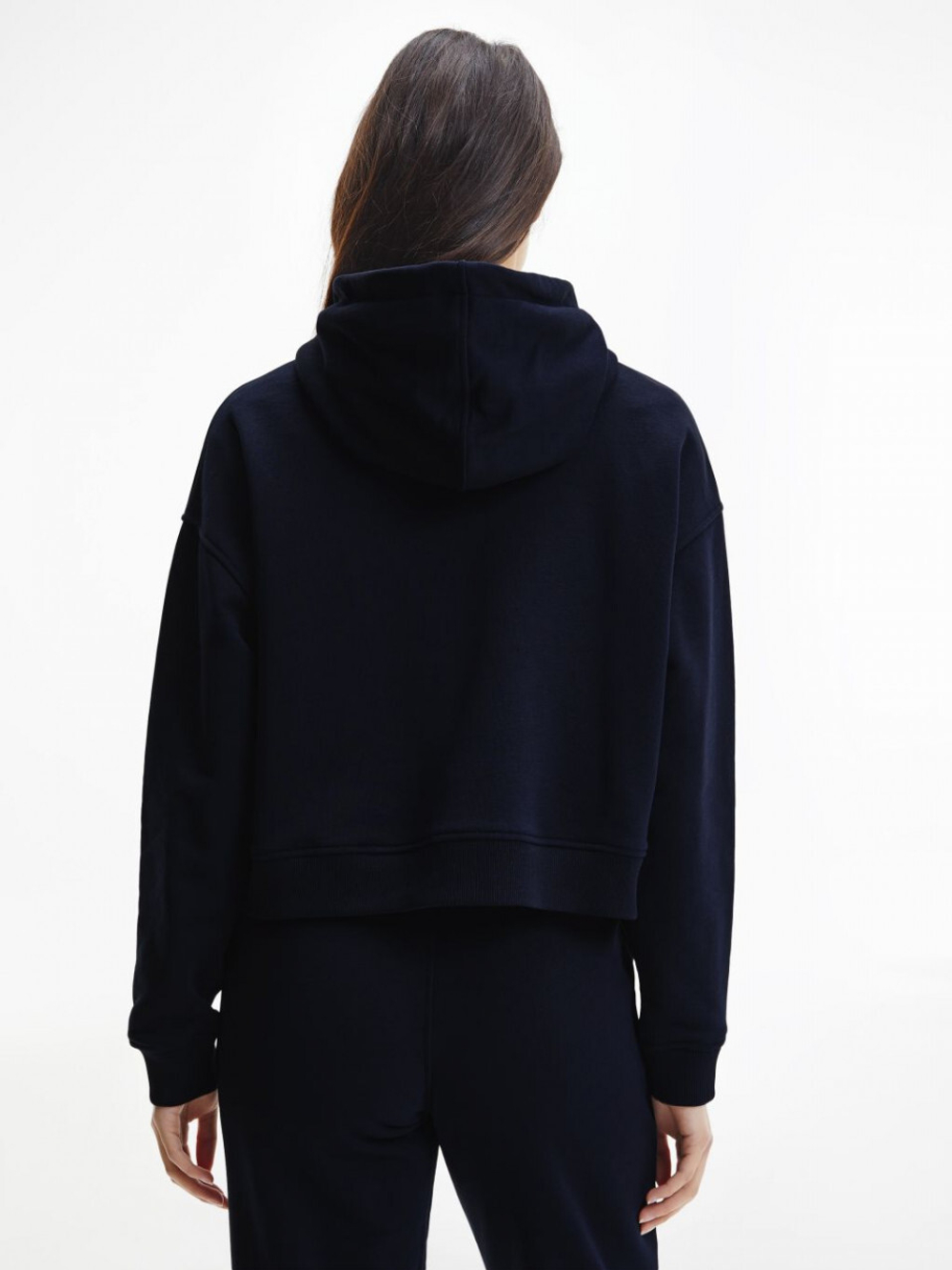 Женская Кофта теннисная Tommy Hilfiger Regular Graphic Hood - Бирюзовый