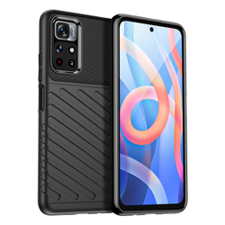 Чехол защитный для смартфона Xiaomi Redmi Note 11 Pro и  Redmi Note 11 Pro+ с текстурным рисунком, серии Onyx от Caseport