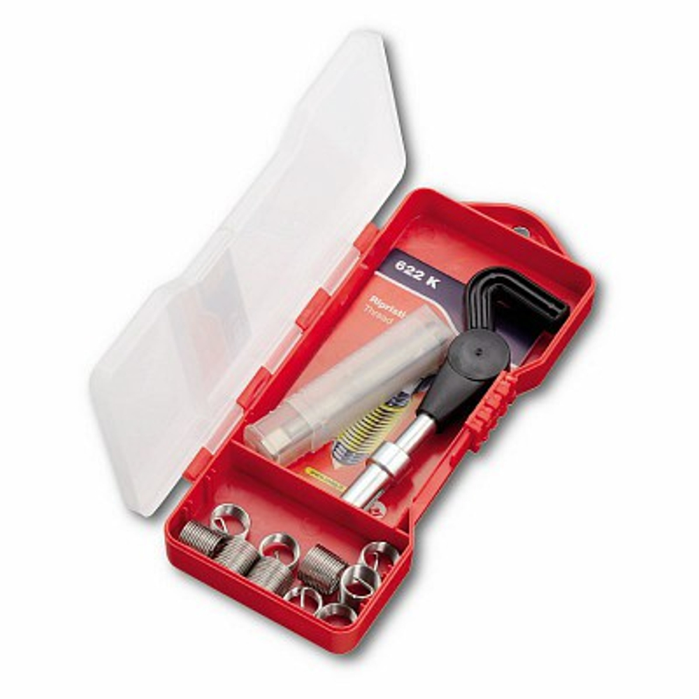 622 K14 Набор для восстановления резьбы для свечей М14-1,25, USAG (Италия)