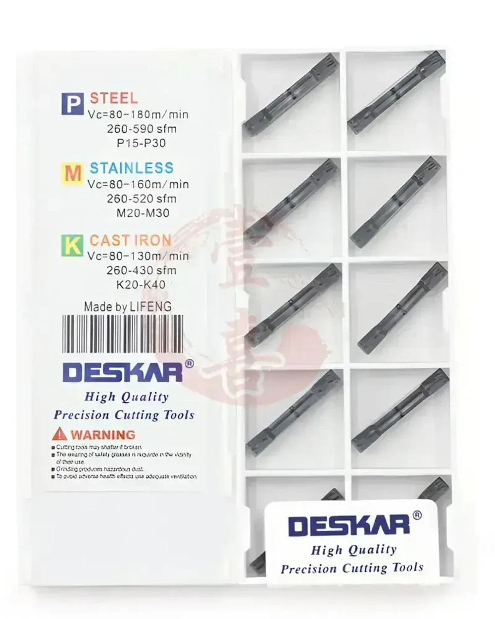 Пластина Отрезная Канавочная 4 мм MGMN400-M LDA 10 шт