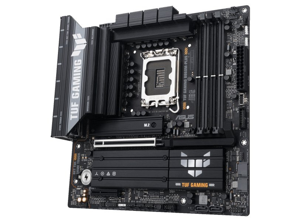 Материнская плата Asus Tuf Gaming B860m-plus, Socket LGA 1851, Intel B860, mATX, RTL [90MB1JW0-M0EAY0]