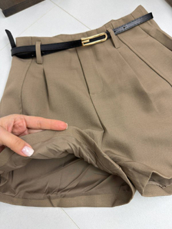 Шорты женские артикул 2537 цвет "капучино"