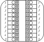 Блок коммутации ЮТЛИ.405111.022-01 Н00010314