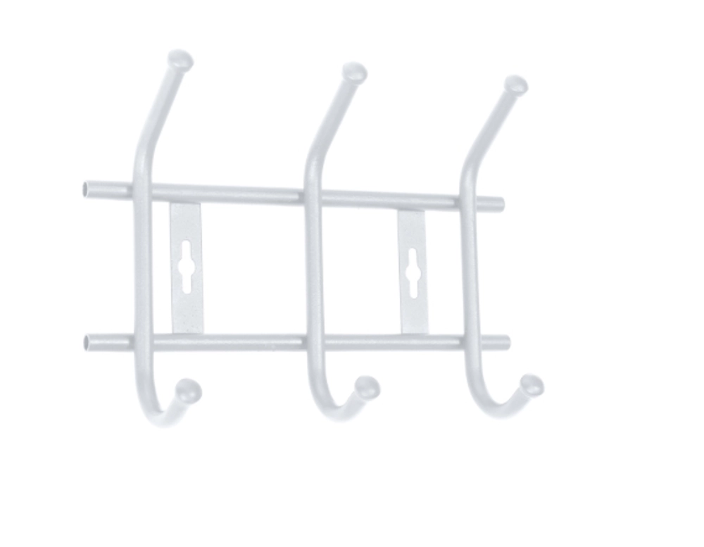 Вешалка настенная ВНТ3М (ВНТ3М/МБ матовый белый)