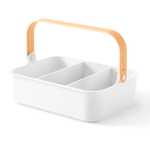 Органайзер bellwood, 37х27 см, белый/натуральное дерево