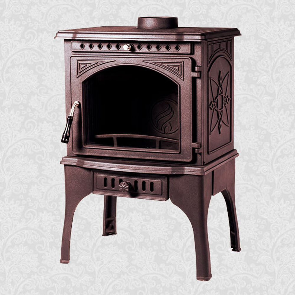 Печь чугунная COOKER патина медь, произв. FIREWAY
