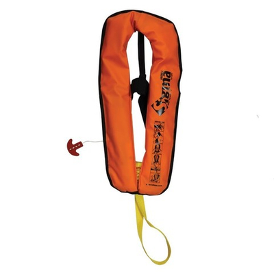 Жилет надувной Lalizas Sigma Auto 170N (Work Vest) оранжевый