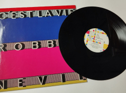 Винтажная виниловая пластинка LP Robbie Nevil Cest La Vie (Germany 1986) Maxi Single 45 RPM