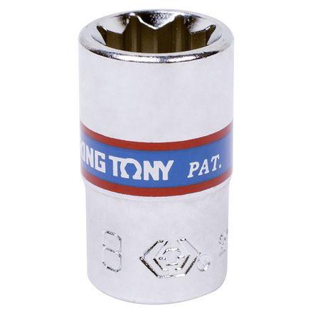 Цена на KING TONY (231008M) Головка торцевая восьмигранная 1/4", 8 мм