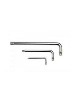Ключ Г-образный TORX экстра длинный T30H с отверстием RockForce##Rock FORCE RF-76730XL