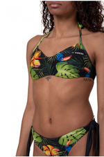 Верх EARTH POWERED BIKINI - TOP 556 JUNGLE GREEN
