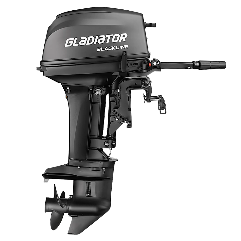 Лодочный мотор Gladiator G9.9FHS (15л.с.) BlackLine