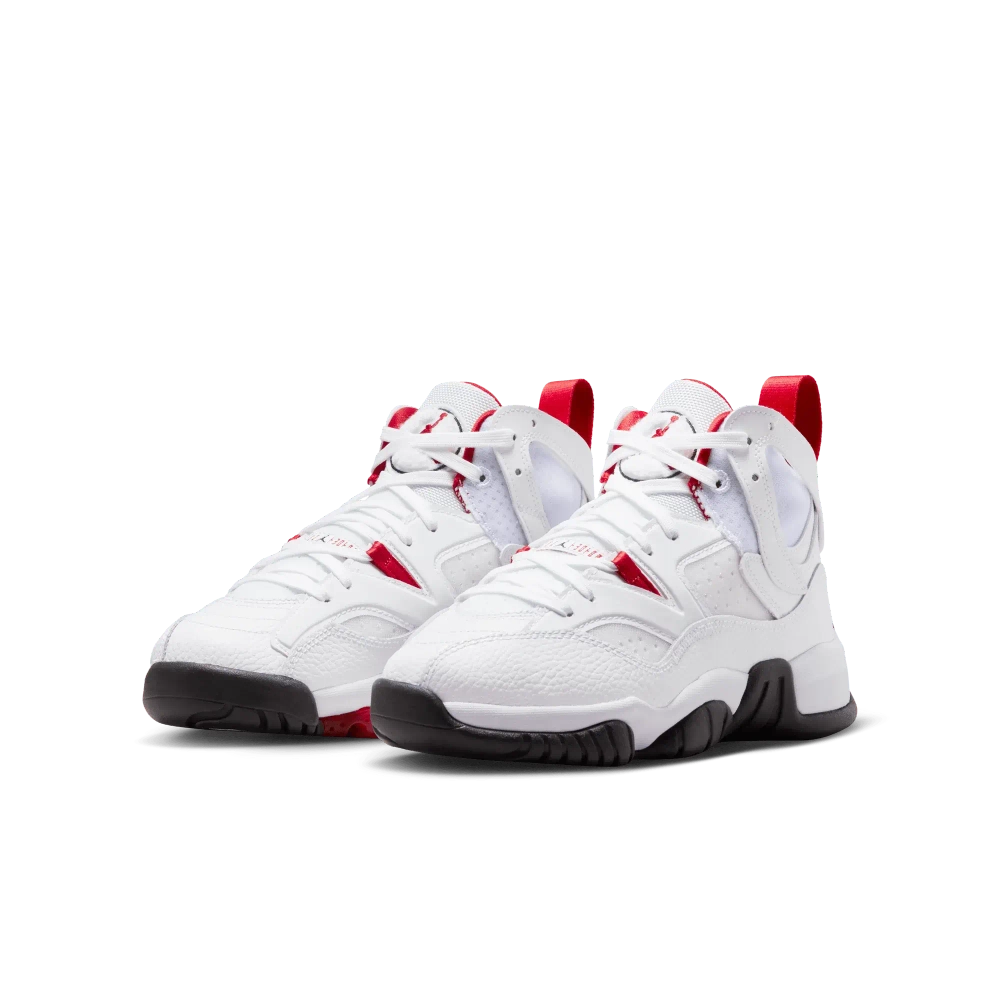 Кроссовки JUMPMAN TWO TREY  ( BLANC/NOIR/UNIVERSITE ROUGE)