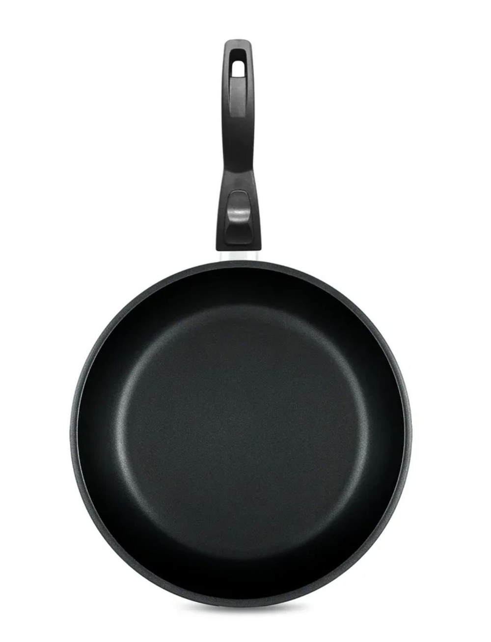 Сковорода Нева Металл Посуда 28 см "Готовить легко" black