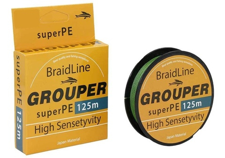 Шнур плетеный GROUPER 125м