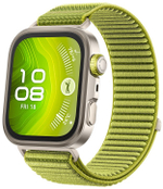 Смарт-часы Huawei WATCH FIT 4 Pro 44 мм серебристый-зеленый