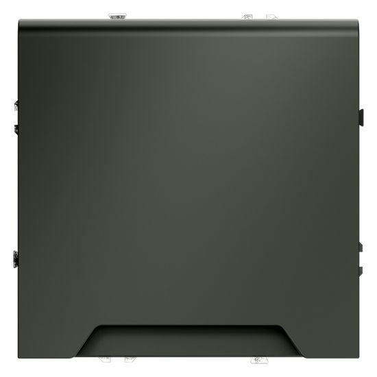 Розетка встраиваемая VOLTUM S70 с заземлением, защитными шторками и крышкой 16А, (титан)