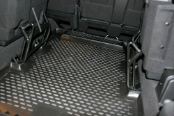 Коврик в багажник для LAND ROVER Defender 110 5D, 2007- длин, внедорожник (полиуретан) арт.NLC.28.08.G13