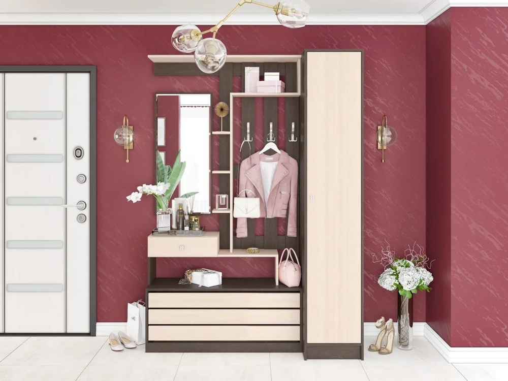 Прихожая Ямайка. Комплект 1, венге