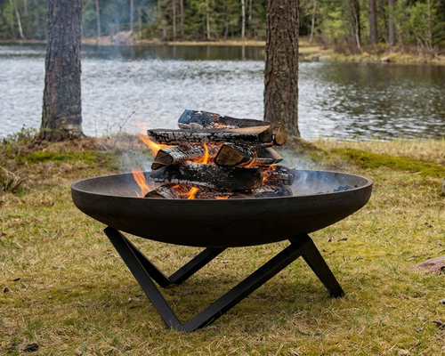 Чугунная костровая чаша CONCRETIKA N80