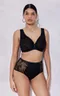 Бюстгальтер Sublime M Plus Bralette Black