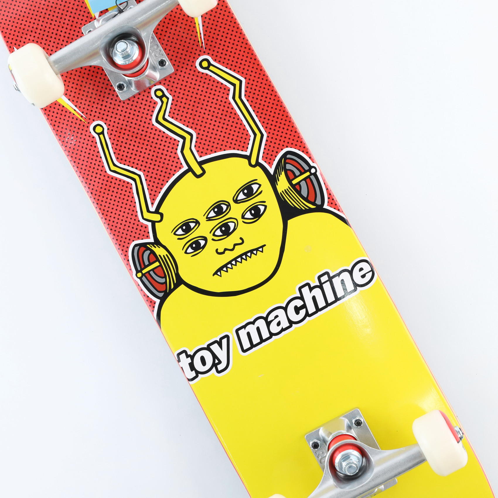 Скейтборд в сборе Toy Machine Transmissonator (red) артикул: - купить в магазине Дайс